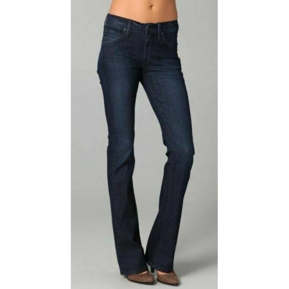 James Jeans Denim - James Jeans Womens Blue Reboot Skinny Boot Leg Jeans Size 25 $172